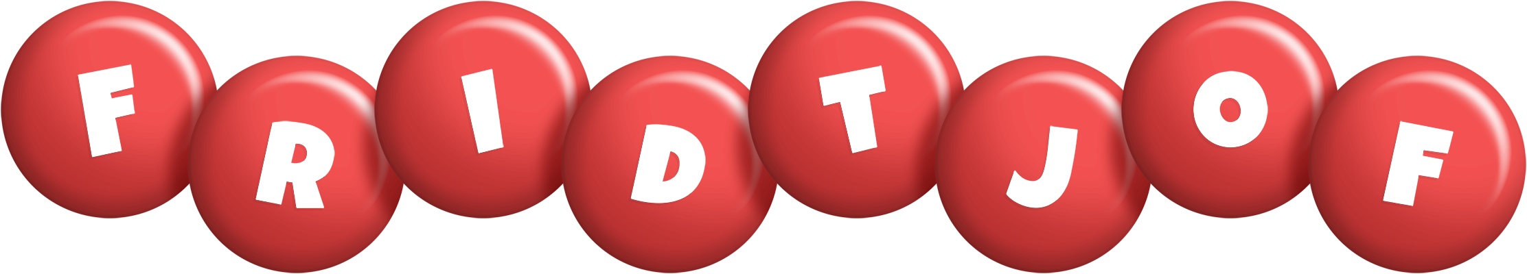 Fridtjof candy-red logo