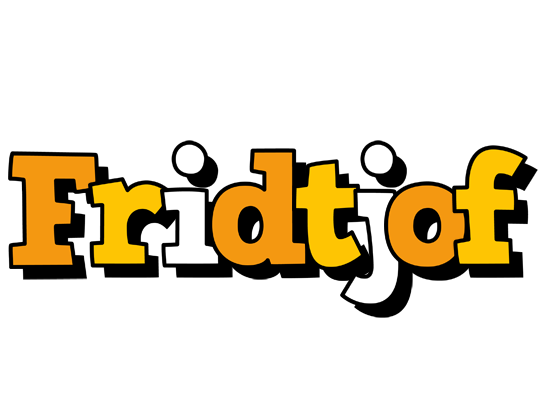 Fridtjof cartoon logo