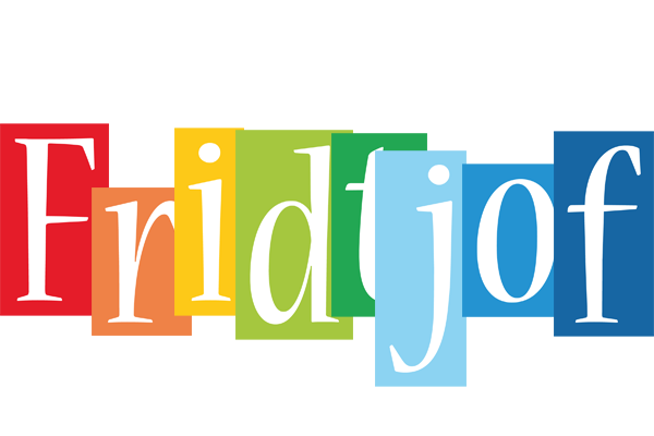 Fridtjof colors logo