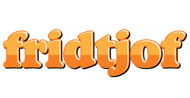 Fridtjof orange logo