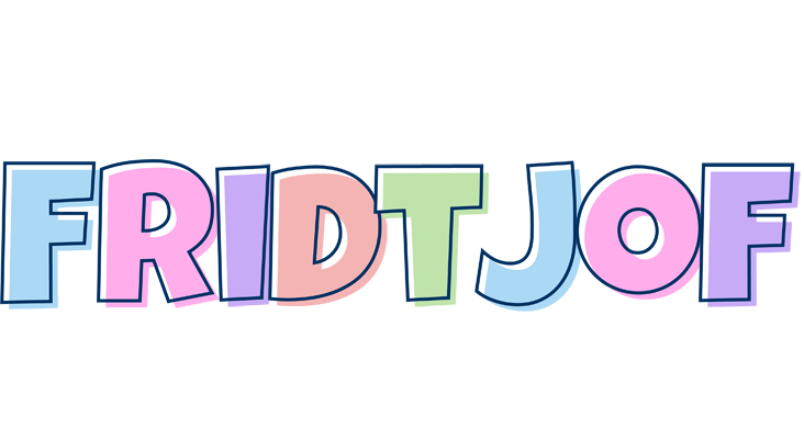 Fridtjof pastel logo