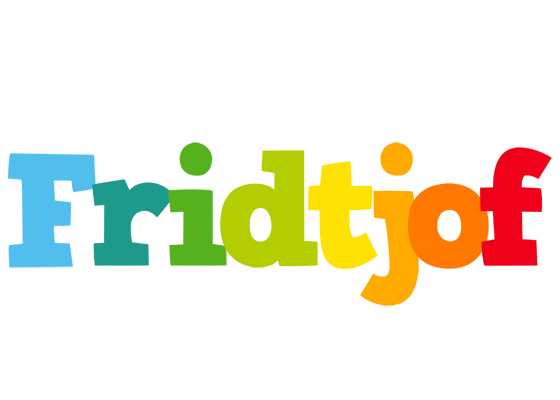 Fridtjof rainbows logo
