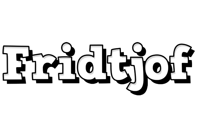 Fridtjof snowing logo