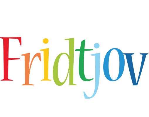 Fridtjov birthday logo