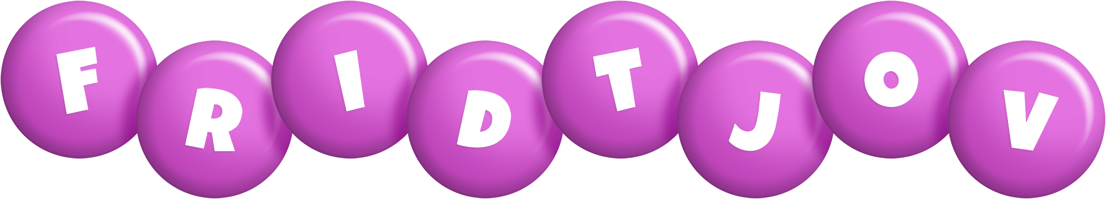 Fridtjov candy-purple logo