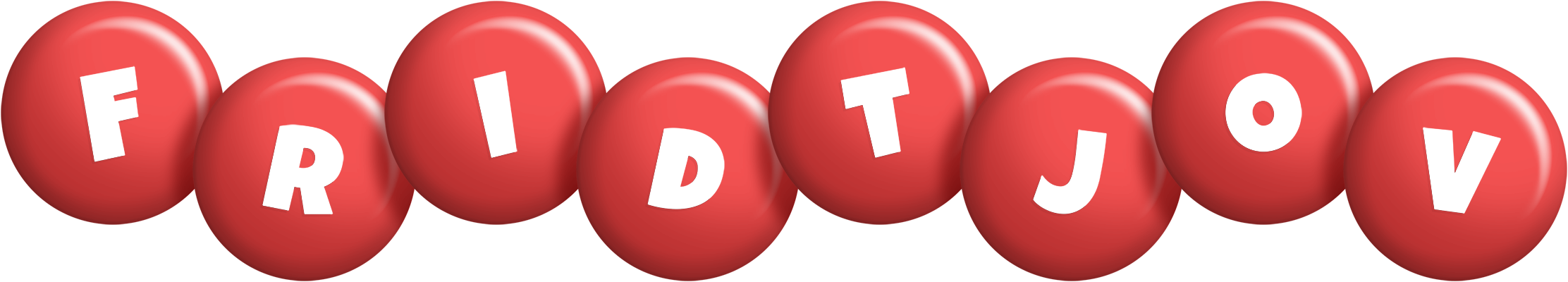 Fridtjov candy-red logo