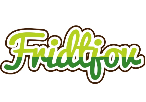 Fridtjov golfing logo