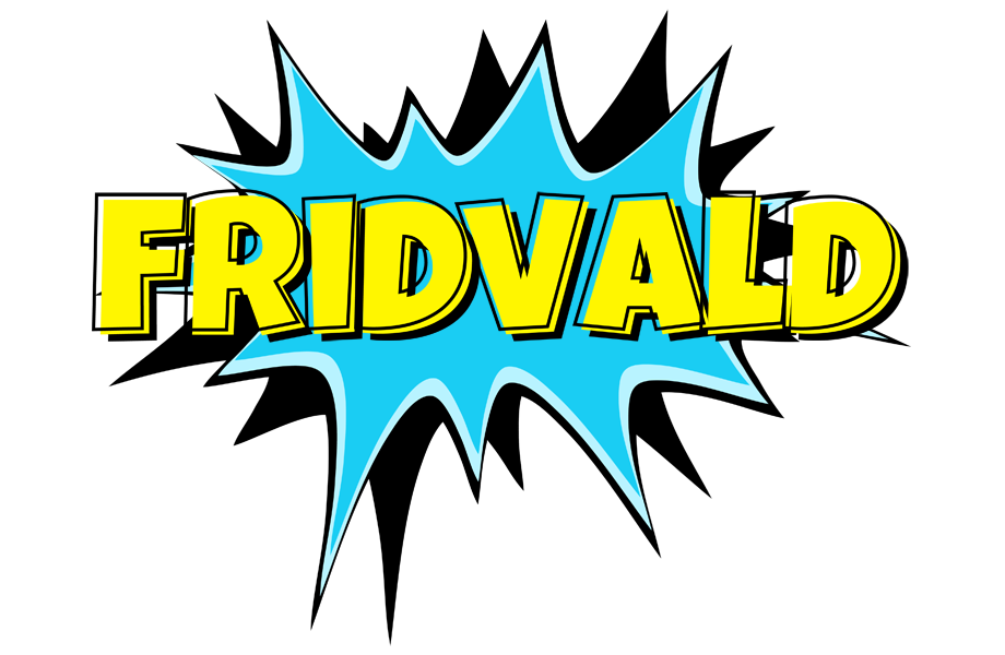 Fridvald amazing logo