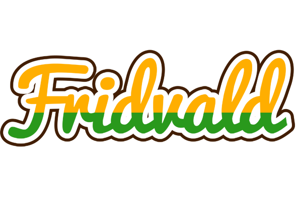Fridvald banana logo