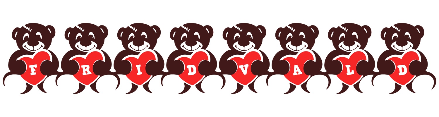 Fridvald bear logo