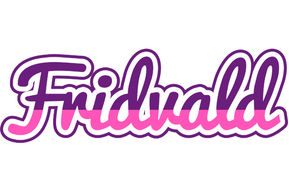 Fridvald cheerful logo