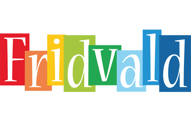 Fridvald colors logo
