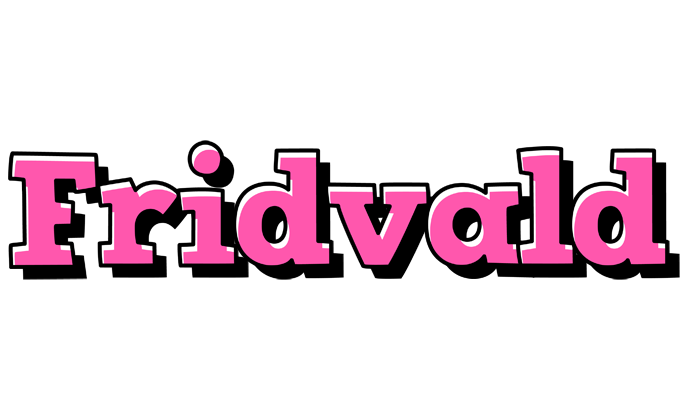 Fridvald girlish logo