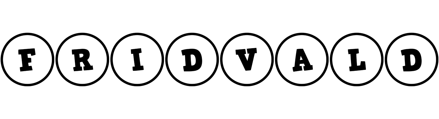 Fridvald handy logo