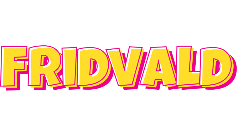 Fridvald kaboom logo