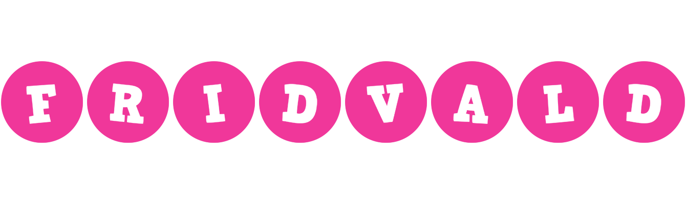 Fridvald poker logo