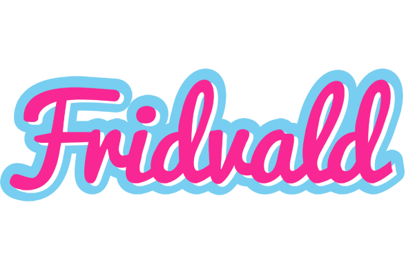 Fridvald popstar logo