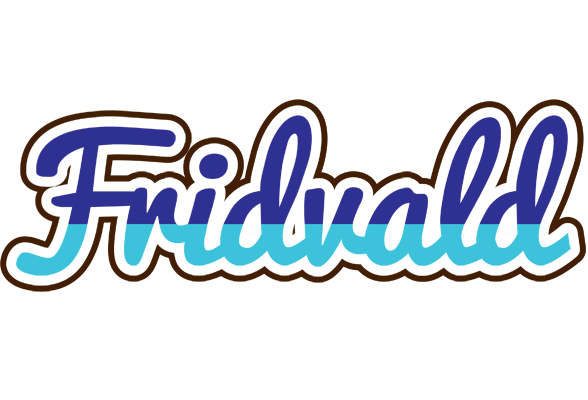 Fridvald raining logo