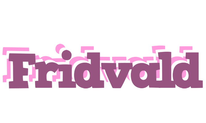 Fridvald relaxing logo