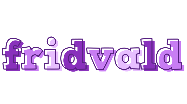 Fridvald sensual logo