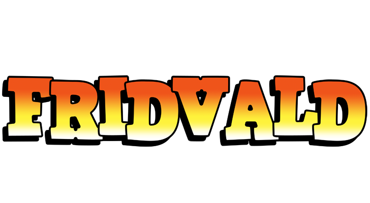 Fridvald sunset logo