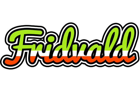 Fridvald superfun logo