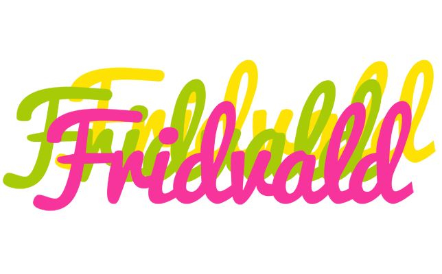 Fridvald sweets logo