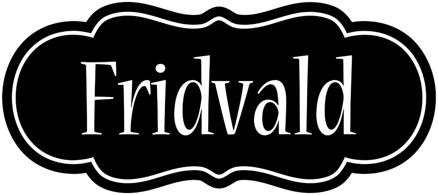 Fridvald welcome logo
