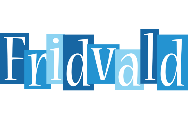 Fridvald winter logo