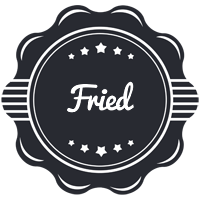 Fried badge logo