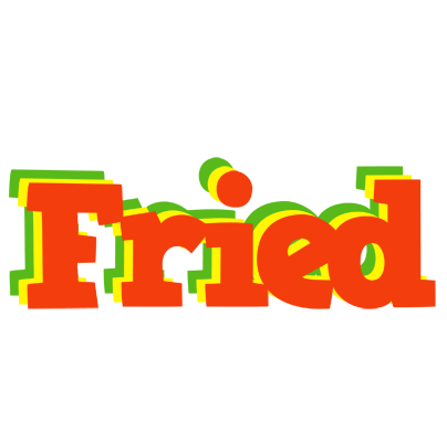 Fried bbq logo