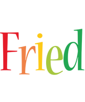 Fried birthday logo