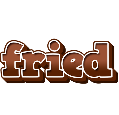 Fried brownie logo