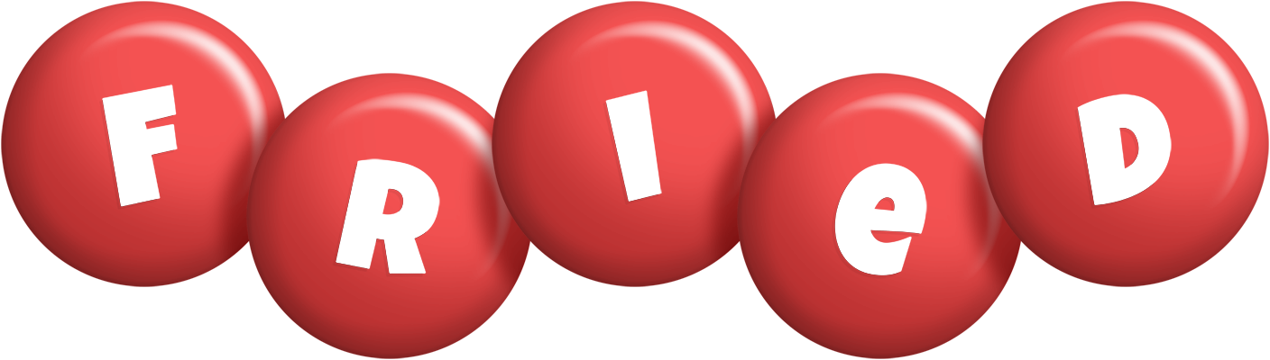 Fried candy-red logo