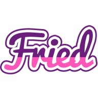 Fried cheerful logo