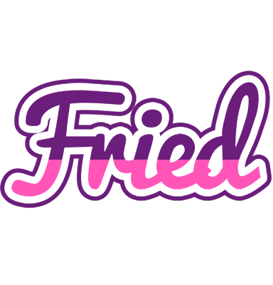 Fried cheerful logo