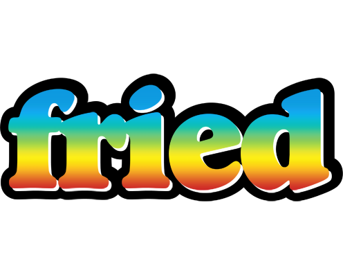 Fried color logo