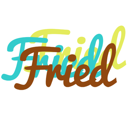 Fried cupcake logo