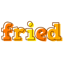 Fried desert logo