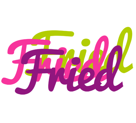 Fried flowers logo