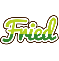 Fried golfing logo