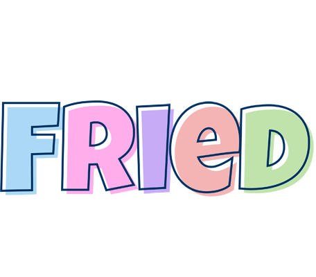 Fried pastel logo