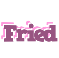 Fried relaxing logo