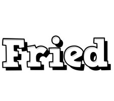 Fried snowing logo