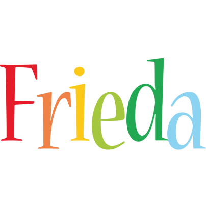 Frieda birthday logo