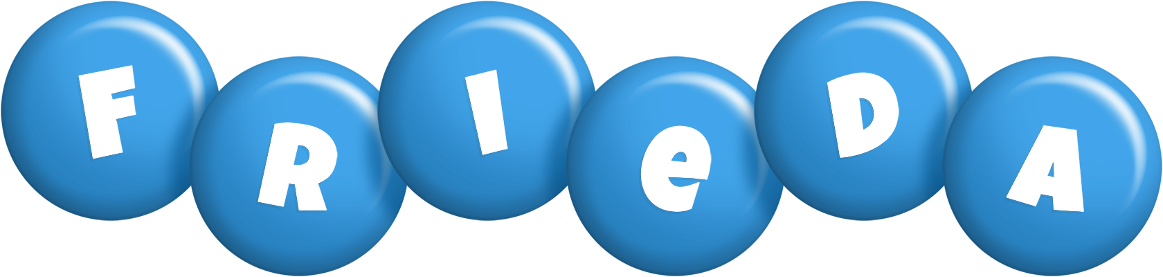 Frieda candy-blue logo
