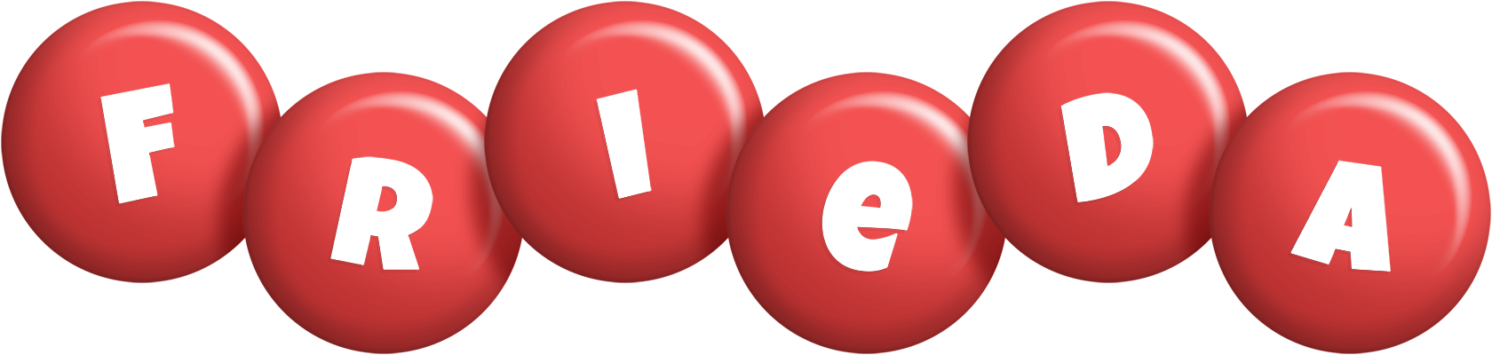 Frieda candy-red logo