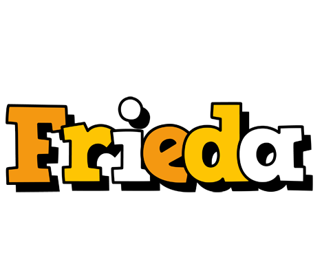 Frieda cartoon logo