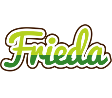 Frieda golfing logo