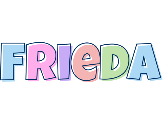 Frieda pastel logo